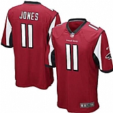 Nike Men & Women & Youth Falcons #11 Julio Jones Red Team Color Game Jersey,baseball caps,new era cap wholesale,wholesale hats